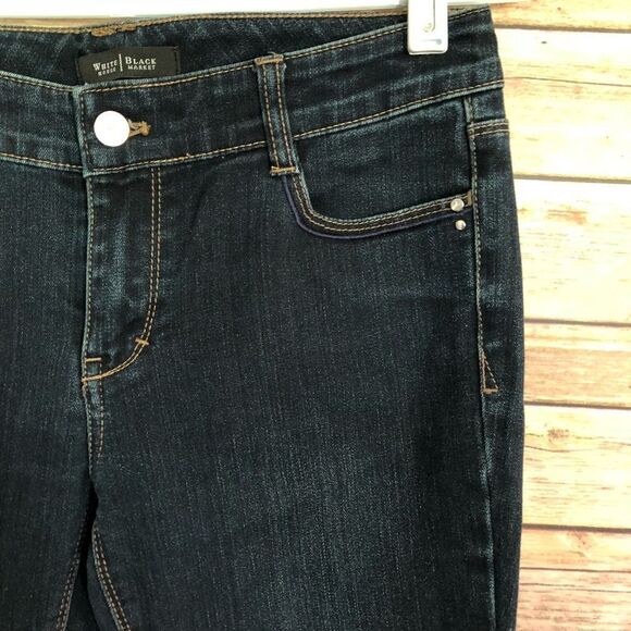 🍒 WHBM slim Leg Jeans size 4R - Picture 3 of 4